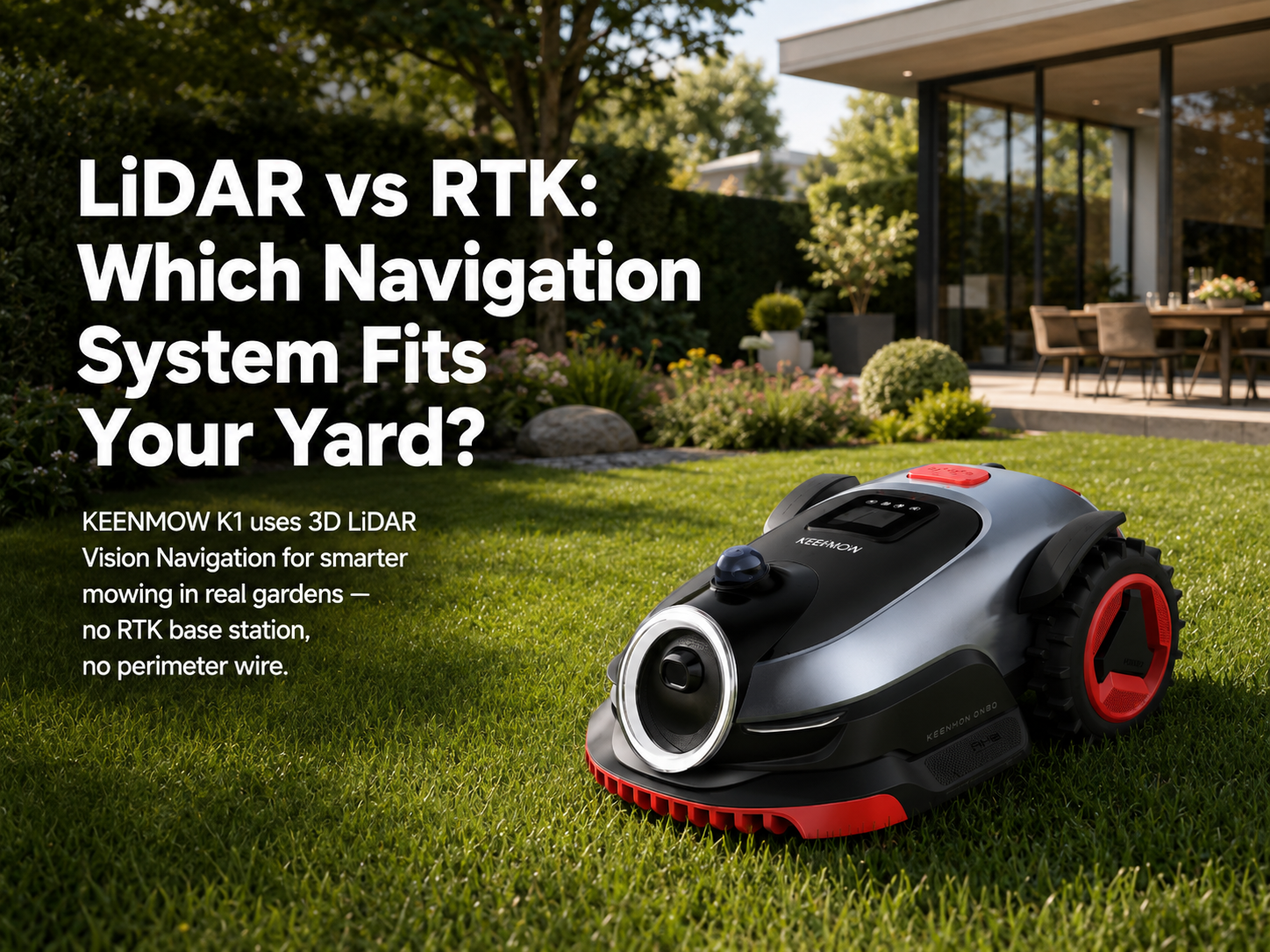 LiDAR vs RTK Robot Lawn Mowers: Which Navigation System Is Better for Your Yard?